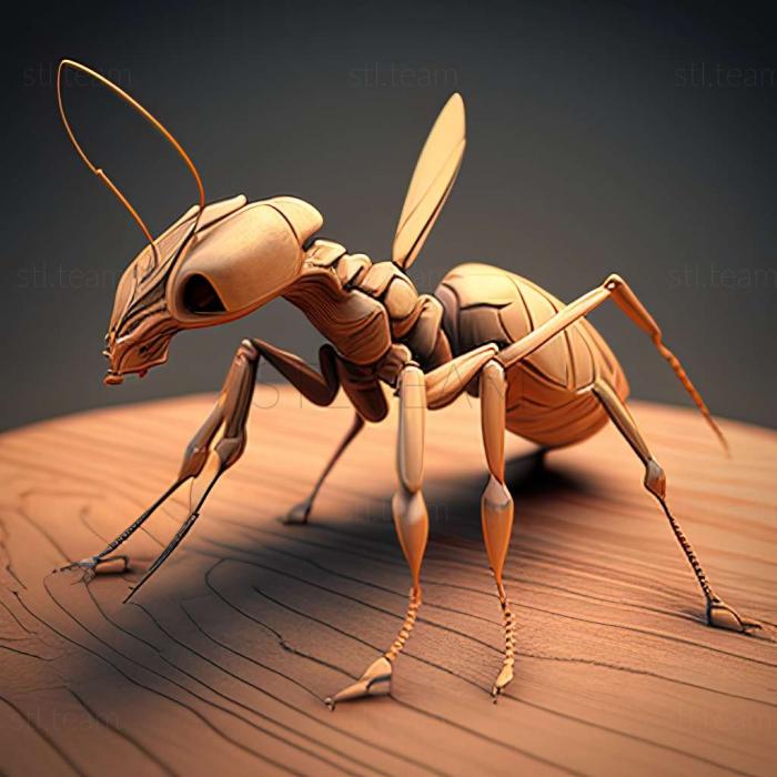 3D модель Camponotus universitatis (STL)